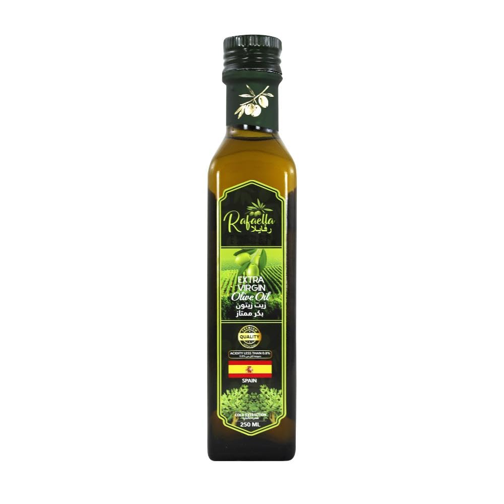 Rafaella Extra Virgin Olive Oil 250mL | Cold Extracted Oil | Less than 0.8% Acidity