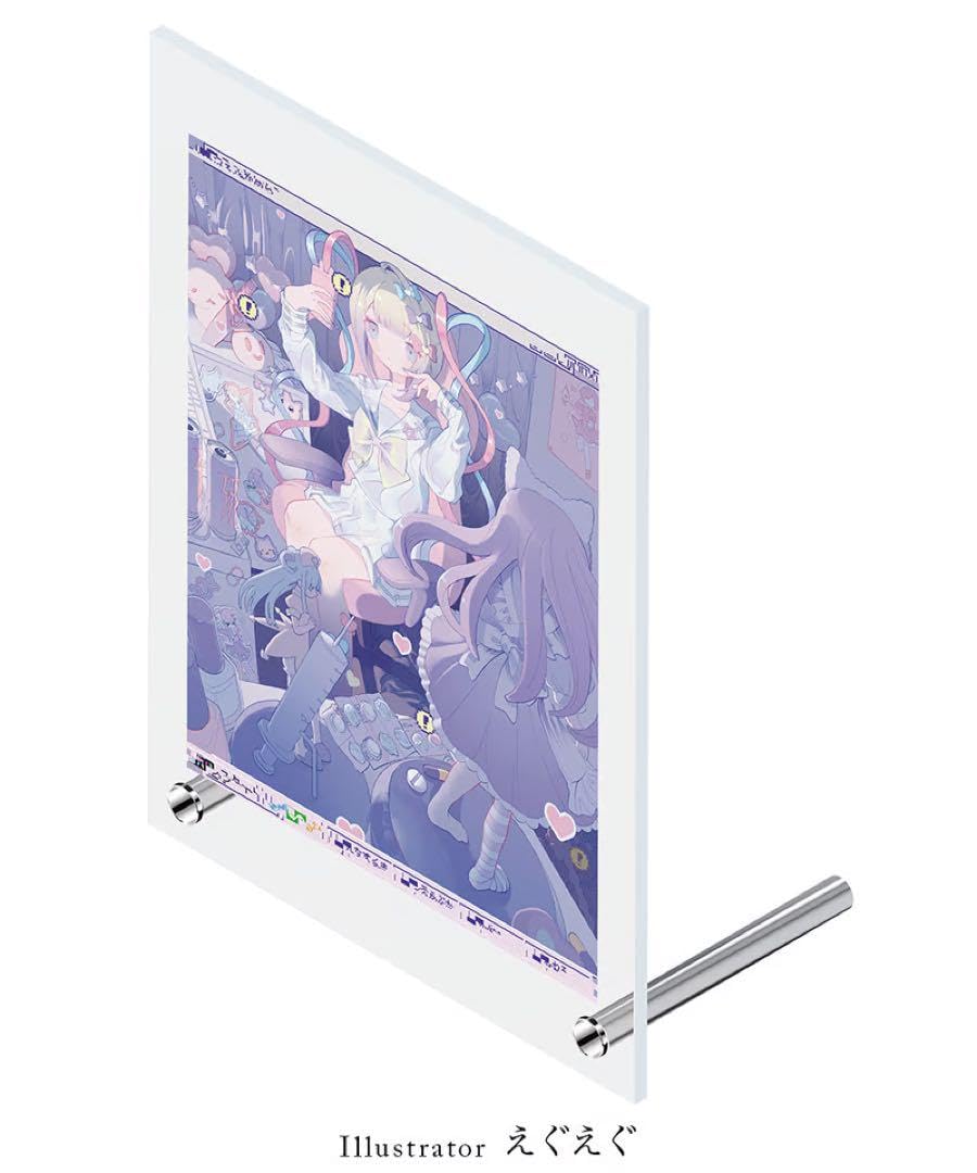 ニディガ 超てんちゃん 絵画レプリカ アクリルスタンド えぐえぐ先生 Amazon.co.jp: ニディガ展 絵画レプリカアクリルスタンド えぐえぐ 超