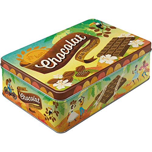 Nostalgic-Art 30720 Coffee and Chocolate Storage Box Flat