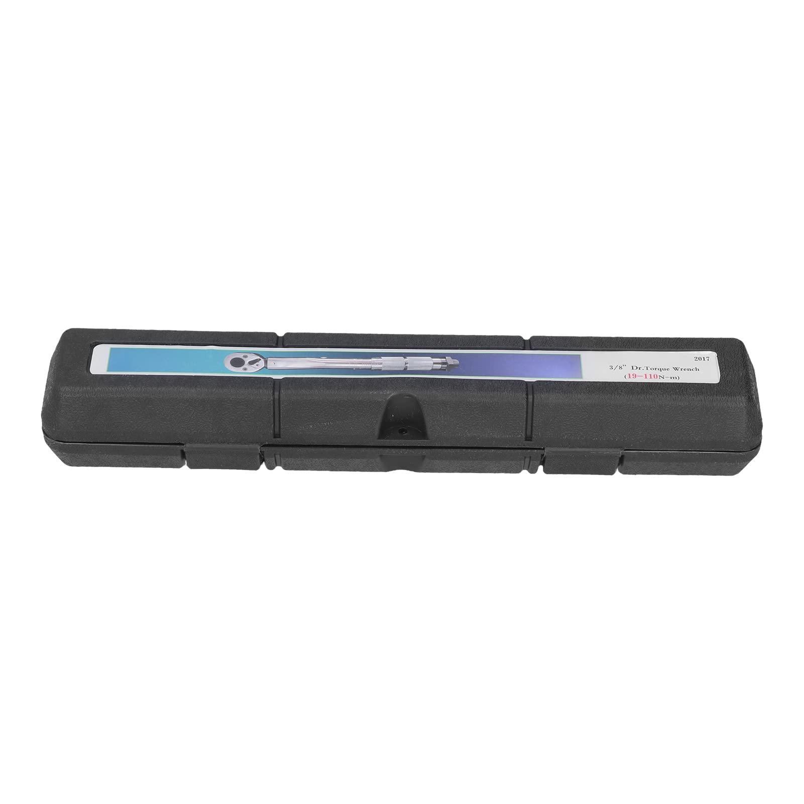 Chiave a torsione da 3/8" per la manutenzione di veicoli e attrezzature - Gamma 19-110 Nm - Struttura in acciaio 45# con finitura cromata lucida - Utensile manuale manuale di