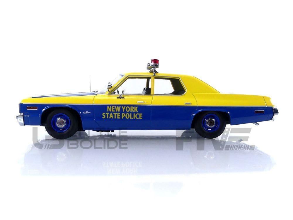 Amazon.com: KK Scale Models 1/18 - Dodge Monaco New York State