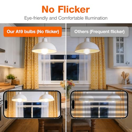 Image of Sylvania ECO LED Light Bulb, A19, 100W Equivalent, Efficient 14.5W, 7 Year, 1450 Lumens, Frosted, 5000K, Daylight - 6 Pack (40884)