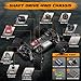 HAIBOXING 1:18 Scale RC Monster Truck 18859 36km/h Speed 4X4 Off Road Remote Control Truck,Waterproof Electric Powered RC Cars All Terrain Toys Vehicles with 2 Batteries,Xmas Gifts for Kid and Adults
