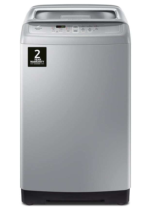 Samsung 7 kg Fully-Automatic Top Loading Washing Machine (WA70A4002GS/TL, Imperial Silver, Diamond drum) at Rs. 15990