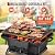 Hibachi Grill Outdoor, Portable Mini Charcoal Grill, 100% Pre-Seasoned Cast Iron, Small Japanese Yakitori Tabletop Skillet Grill Stovo for Camping, Outdoor