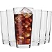 Krosno Verres à Eau Jus| Lot de 6 | 350 ML | Collection Pure | Parfait la Maison, Les Restaurants, Les Fêtes | Lavable au Lave-vaisselle