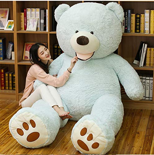 AMIRA TOYS ぬいぐるみ 特大 クマ くま テディベア クリスマス 大きい 動物 ぬいぐるみ 抱き枕 キャラクター INS人気 お誕生日プレゼント インテリア 熊縫い包み 置物 店飾り (ミント, 250cm)
