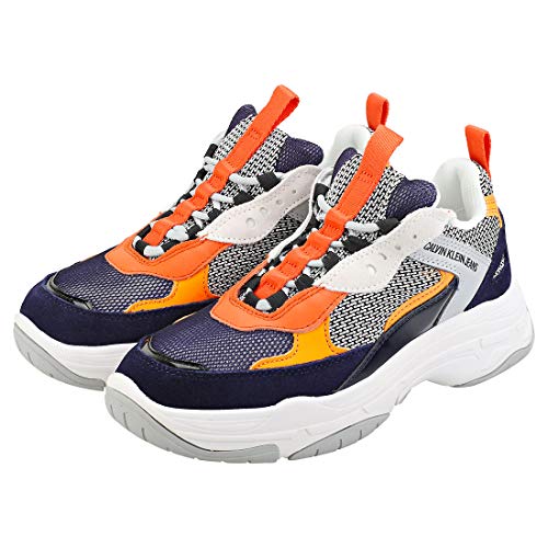Calvin Klein Maya Nylon Navy Orange R7798NGO