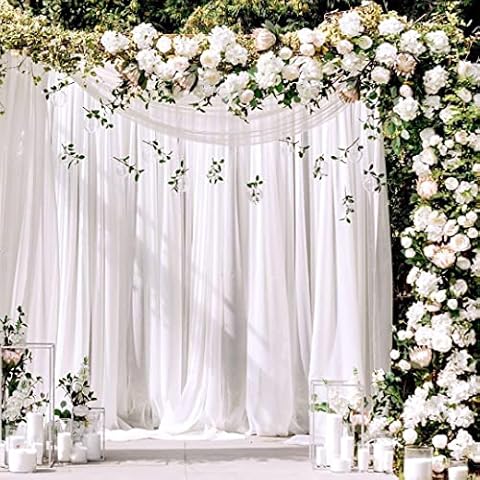 B-COOL Junggesellinnenabschied Vorhang Glitzer hell Pfirsich Chiffon Vorhang Geburtstag Hochzeit Dekoration Erwachsene Jubiläum Dekor 3 m x 2,4 m Cover