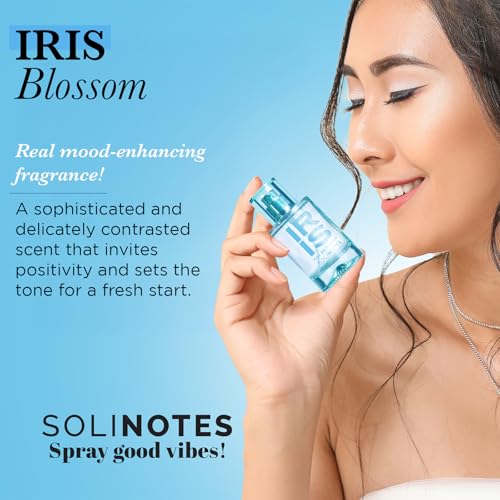 Image of Solinotes Iris Eau de Parfum, Violet & Cedar, for Women & Men, 1.7 Fl Oz
