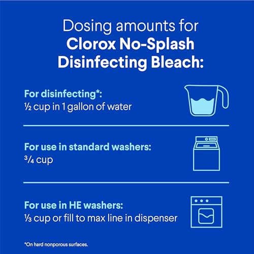 Image of Clorox No Splash Bleach, 77 Fluid Ounces (Package May Vary)