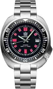 Amazon.com: STEELDIVE Men Diver Watch Automatic 43.8mm Military