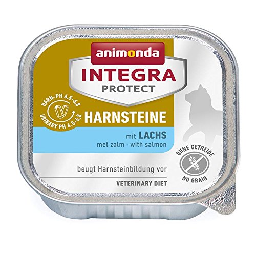 animonda Integra Protect Harnsteine mit Lachs | 16x 100g
