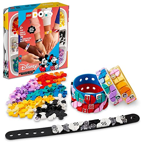 Lego DOTS | Disney Mickey & Friends - 41947 mega-Set of Bracelets - DIY kit; for Creative Children Aged six (349)