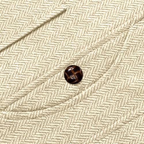 Men's Suit Vest Business Casual V-Neck Sleeveless Button Waistcoat with 3 Pockets for Wedding or Suit Tuxedo2