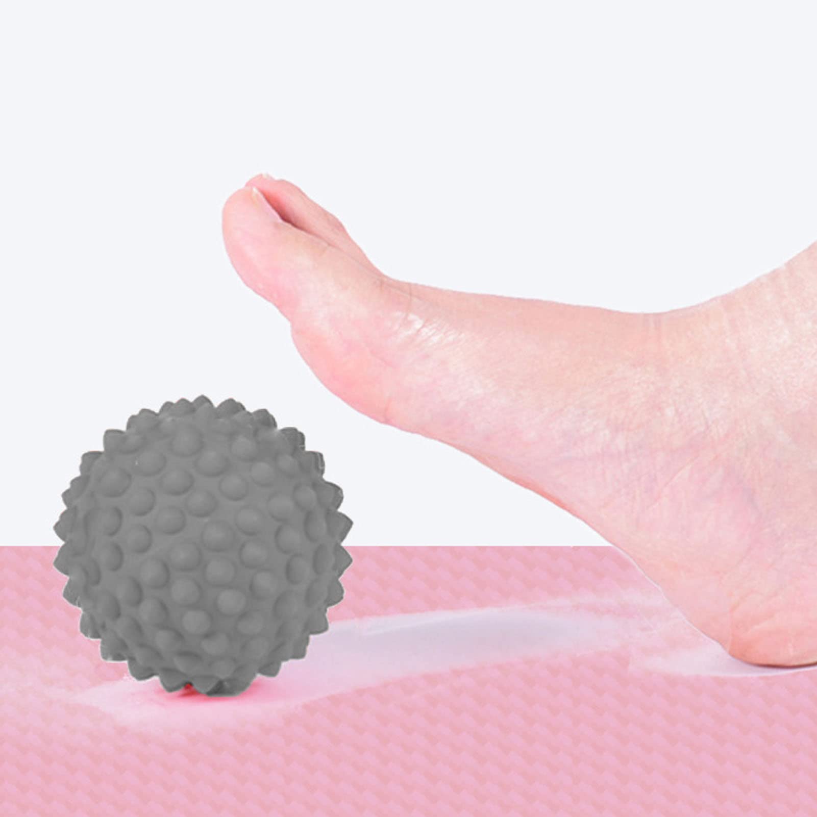 Yinhing Spiky Massage Balls for Foot Myofascial Release Trigger Point Foot Massage for Plantar Fasciitis Exercise and Yoga - Image 2