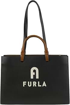 新品 フルラ FURLA ショルダーバッグ ヴァーシティ スタイル ミニ N/S トート ネロ