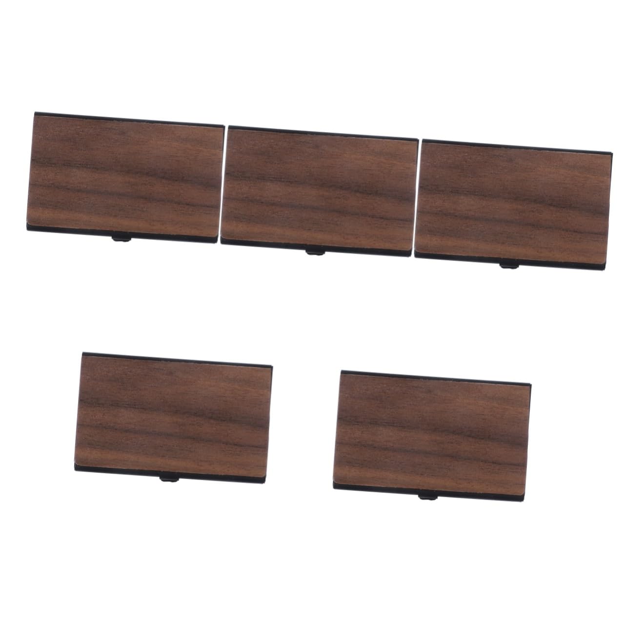 NUOBESTY 5pezzi Porta Biglietti Da Visita Organizer Multi-funzione Per Ufficio Custodia Portatile Per Carte Di Credito e Biglietti Da Visita Per Cliniche e Negozi