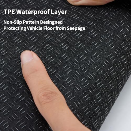 Custom 3D Car Mats for BMW 5 Series 2014-2017 (528i, 535i, 550i, 535d, 530i, 540i, 530e, M5) All-Weather Luminous Wool Carpet Car Mats - Custom Fit, Anti-Slip Full Coverage with Logo - Image 5