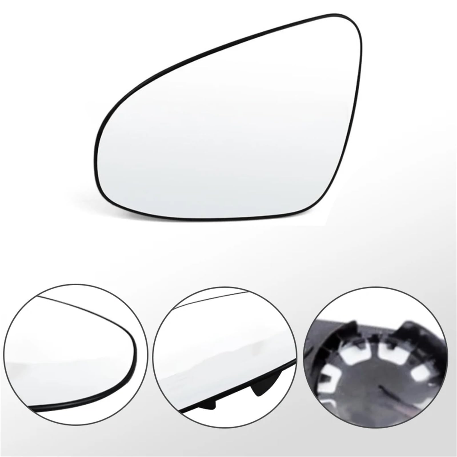 Vetro Dello Specchietto Retrovisore Per Toyota Levin Vios Yaris 2014-2018 Specchietto retrovisore sinistro o destro 879310D660 installare(Left Driver)