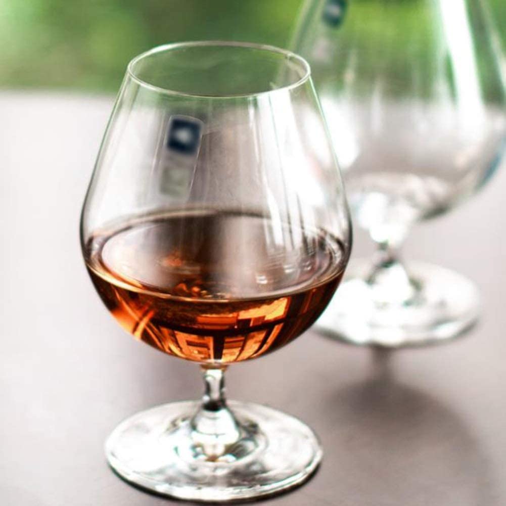 AGAATI Copas de Vino Tinto de Cristal Elegante para Fiestas, Copas de Vino para degustación de vinos, Fiestas o restaurantes (Blanco, Rojo A)