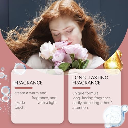 RadiantRe Pheromonparfüm Perfume for Women, Original pheromonparfüm Damen, Pheromondüfte von Pheroma, Duftverstärker mit Pheromonparfüm, Mini-Parfümset (60ml, 6PC)