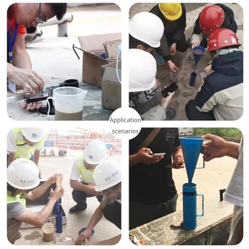 Reómetro preciso de 3 piezas para análisis de lodo con maletín protector 8