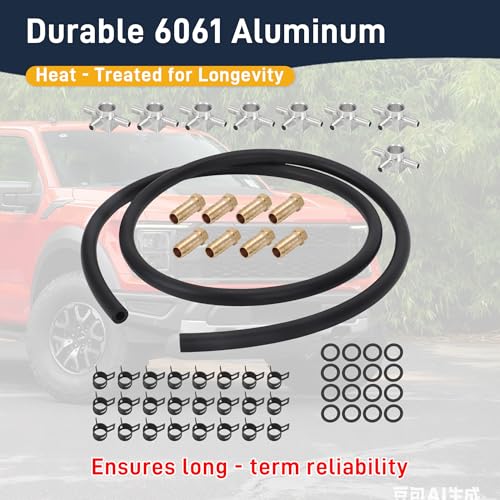 Fuel Injector Return Line Kit for Ford 7.3L IDI – Aluminum Fittings & Viton O-Rings - Image 5