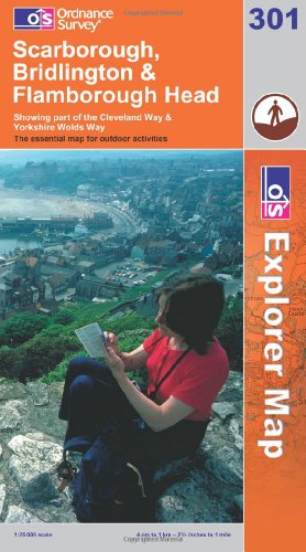 OS Explorer map 301 : Scarborough, Bridlington & Flamborough Head