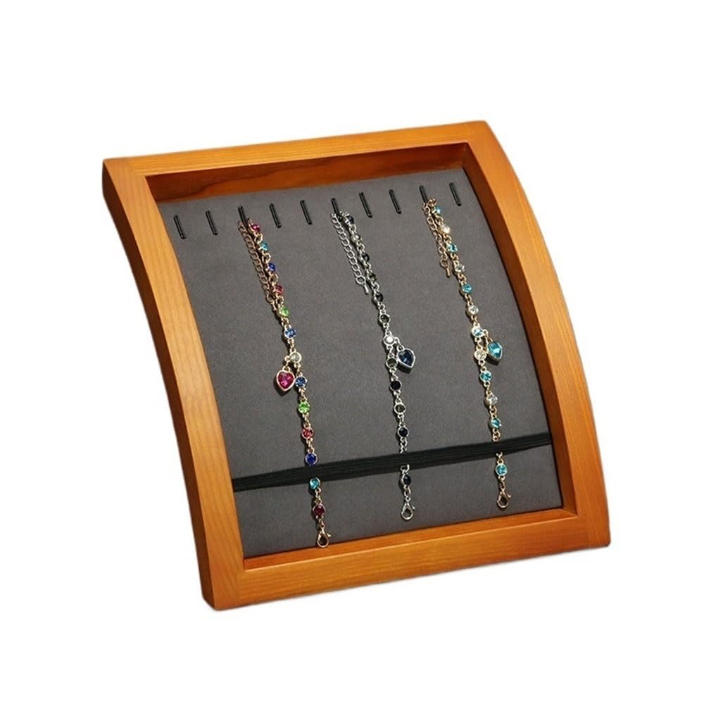 Organisateur Organisateur de bracelets en bois, support placement colliers