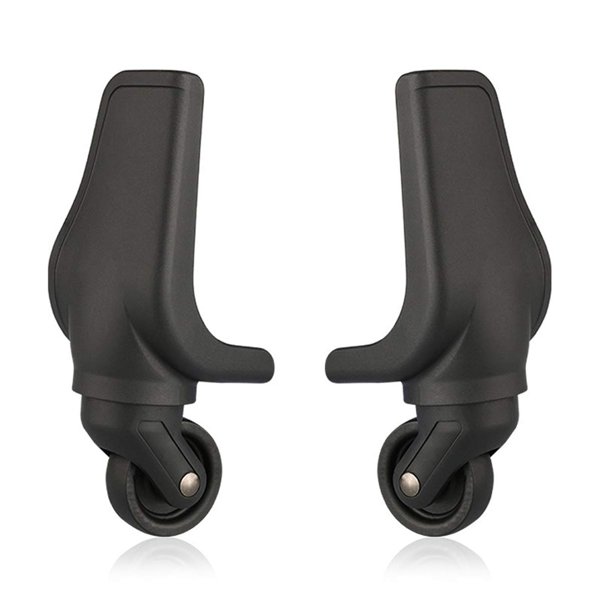 Liaozy888 Replacement Luggage Wheels W014# (Di Long) Replacement Suitcase Wheels for DIY (A Pair Back Wheel/Set)