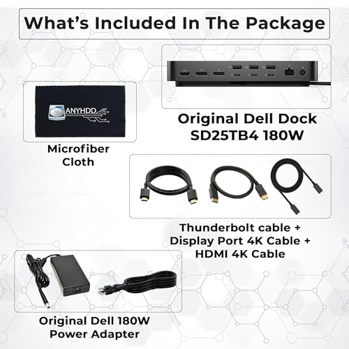 Thunderbolt 4 Docking Station Dual Monitor