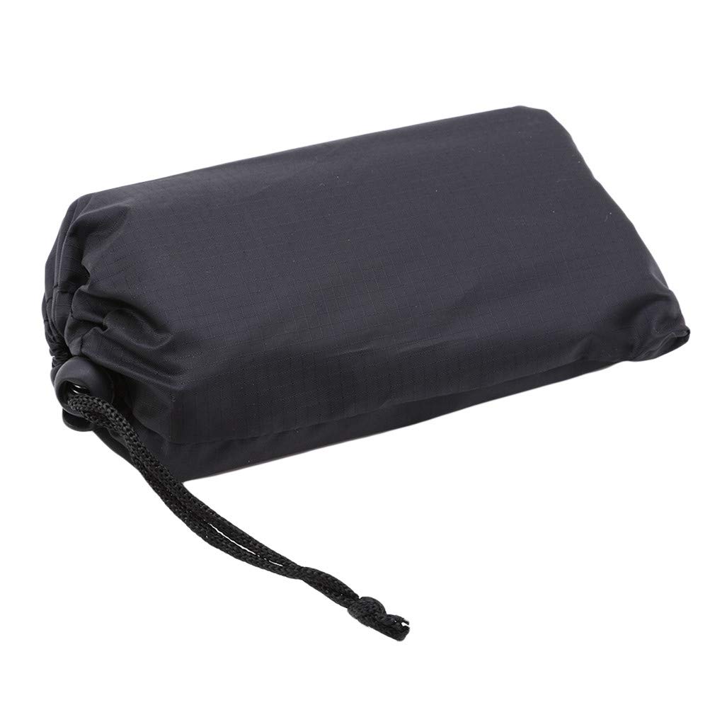 Flybloom Waterproof Beach Mat Outdoor Blanket Portable Picnic Mat Camping Ground Mattress Waterproof Pu Film?Black