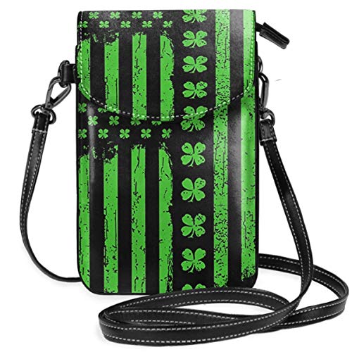 Preisvergleich Produktbild Grüne Chamäleon kleine Crossbody Handy Geldbörse Tasche Smartphone Geldbörse Geldbörse mit abnehmbarem Gurt