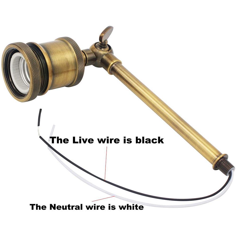 Einfache Vintage-Wandlampe, Bettkopfteil, Wandleuchte für den Innen- und Außenbereich, Nachtwandbeleuchtung, dekorative Wandspots, Wohnzimmerbeleuchtung, reines Kupfer, keine Lichtquelle, Kupfer (Kupf