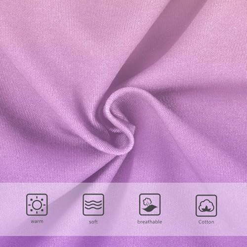 Joisal Cotton Toddler Underwear Floral Blush Pink Blue Violet Gradient Cute Panties Girl Cartoon Briefs Girls Undies 2t3