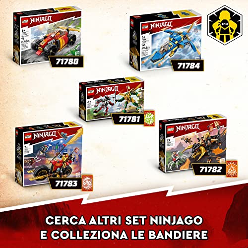 NINJAGO Mech Rider di Kai - EVOLUTION, Moto Giocattolo Ninja Potenziabile, Giochi per Bambini, Bambine, Ragazzi e Ragazze da Collezione con Action Figure e 2 Minifigure 71783 - Lego - Immagine 7