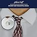 Johnson & Smith Collar Extenders/Neck Extender/Wonder Button for 1/2 Size Expansion of Men Dress Shirts, 5 +1 Pack, 3/8