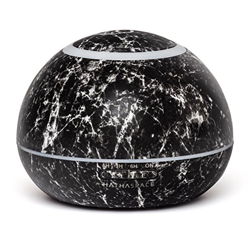 Hathaspace Marble Essential Oil Aroma Diffuser, 350ml Aromatherapy