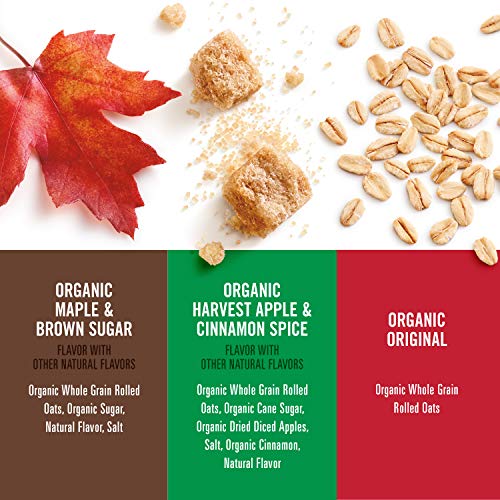 Quaker 00030000565025 Instant Oatmeal, Usda Organic thumb #5