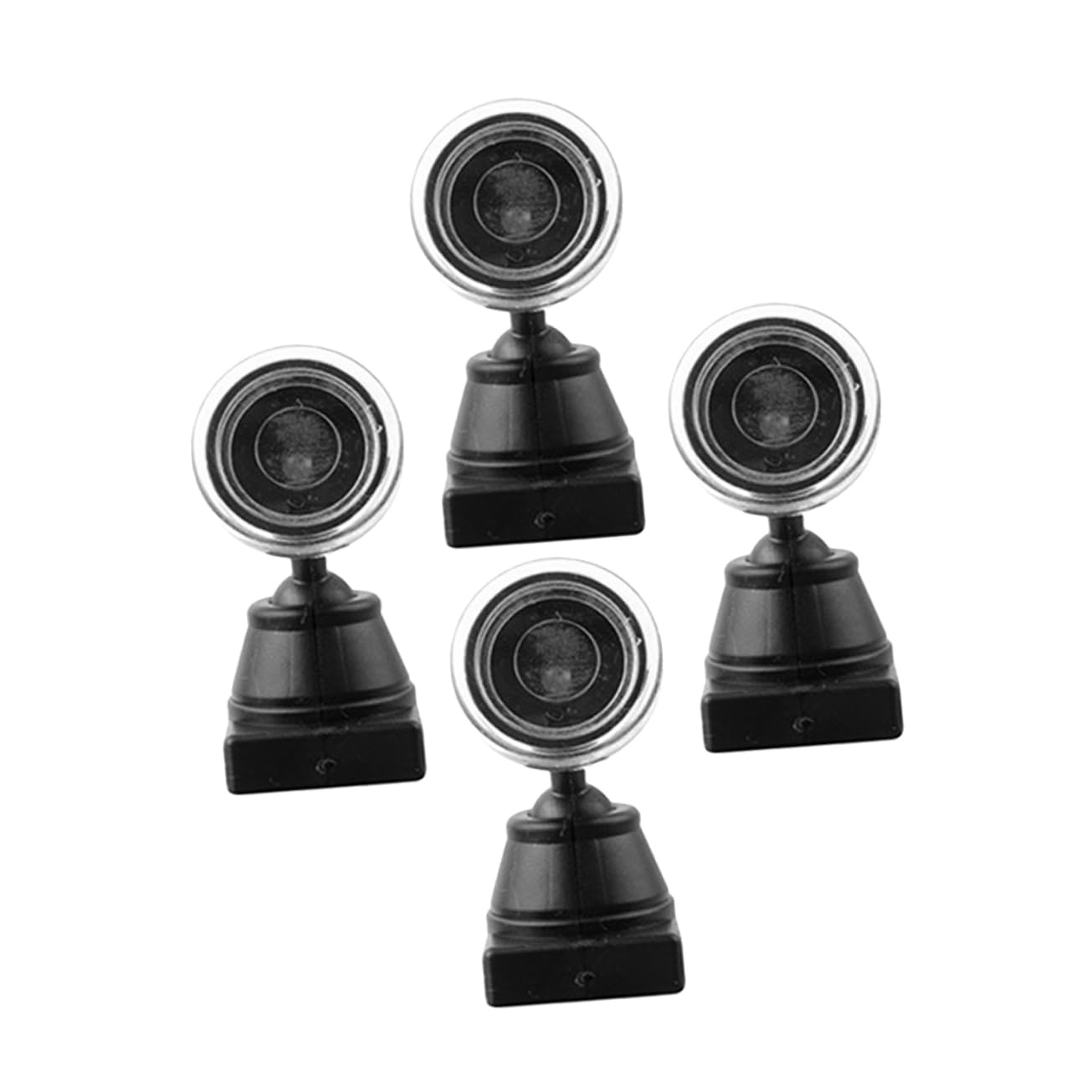 HOODANCOS 4Pcs Miniature Spotlight Model for Sand Table DIY Projects Realistic Signal Light Model for Railroad Building and Mini House Landscape Decor Stylish and Durable Design