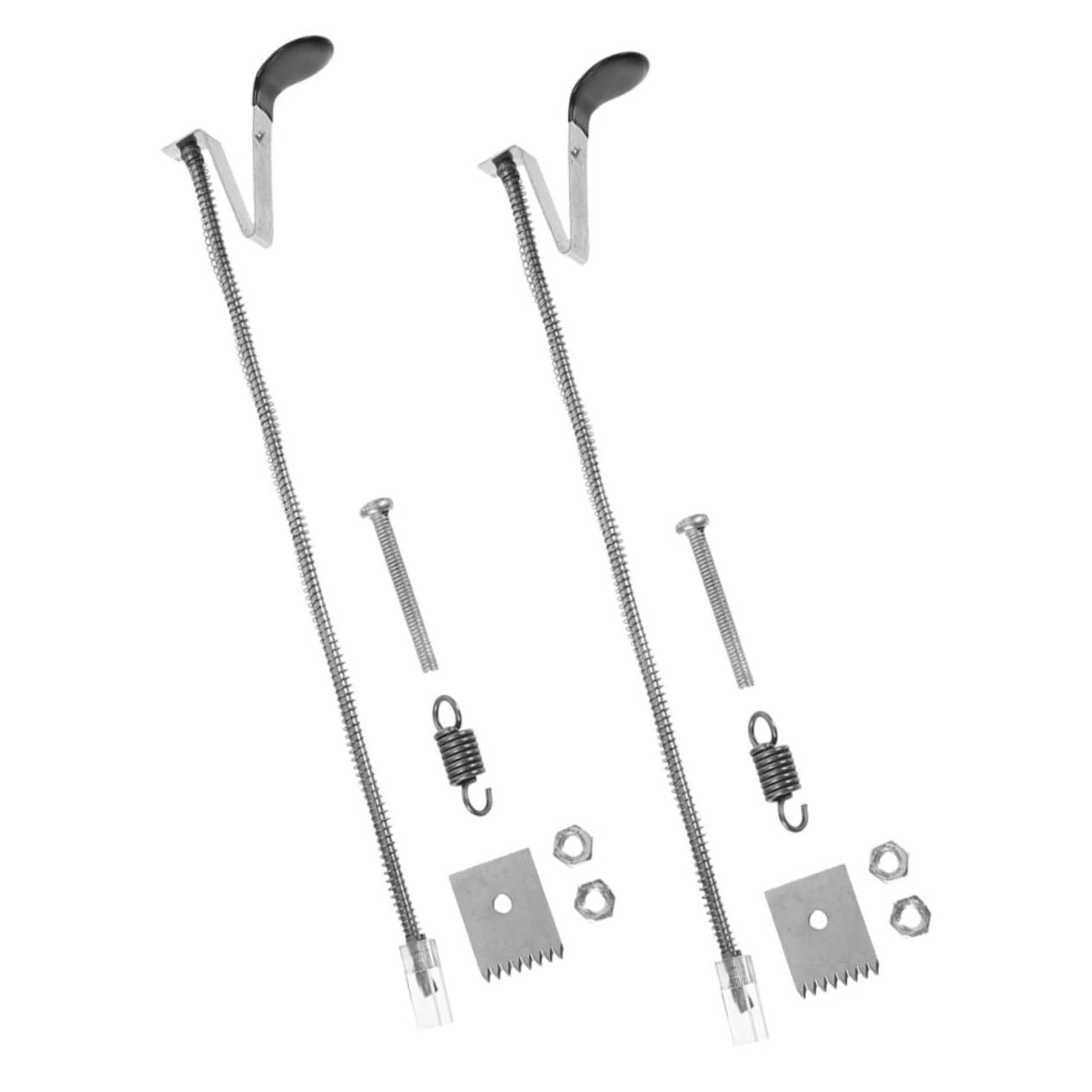 Toddmomy 8 Juegos Cuchillas Resortes y Tornillos Compatible con Varios de Atadoras de Jardín Instalación y Reemplazo para Jardinería