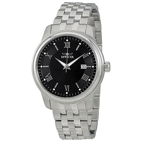 [CrN^] Invicta rv Vintage Black Dial Stainless Steel Men's Watch Y 23012 [sAi]