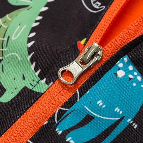 Boys Waterproof Jacket Kids Coat Lightweight Windbreaker Outdoor Fleece Raincoat Hooded4