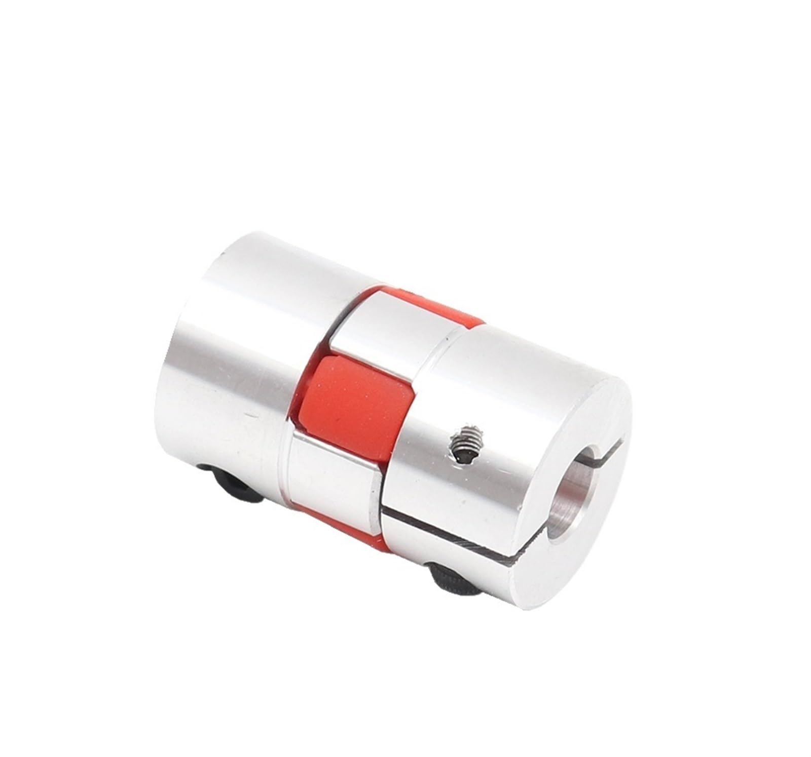 Rigid Coupling,Stainless Steel Rigid Coupling 1pcs D20L34 Aluminium Alloy Shaft Coupling CNC Motor Connector Parts(6.35mmX8mm)