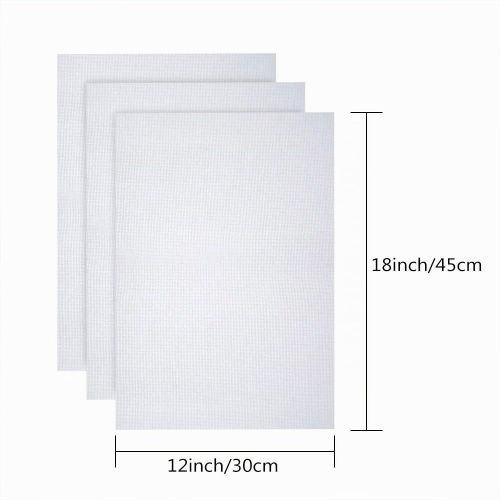 Pllieay Ricamo Starter Kit con 5 cerchi in bambù, 100 fili colorati, 3 pezzi di tela Aida e kit di strumenti per il cucito