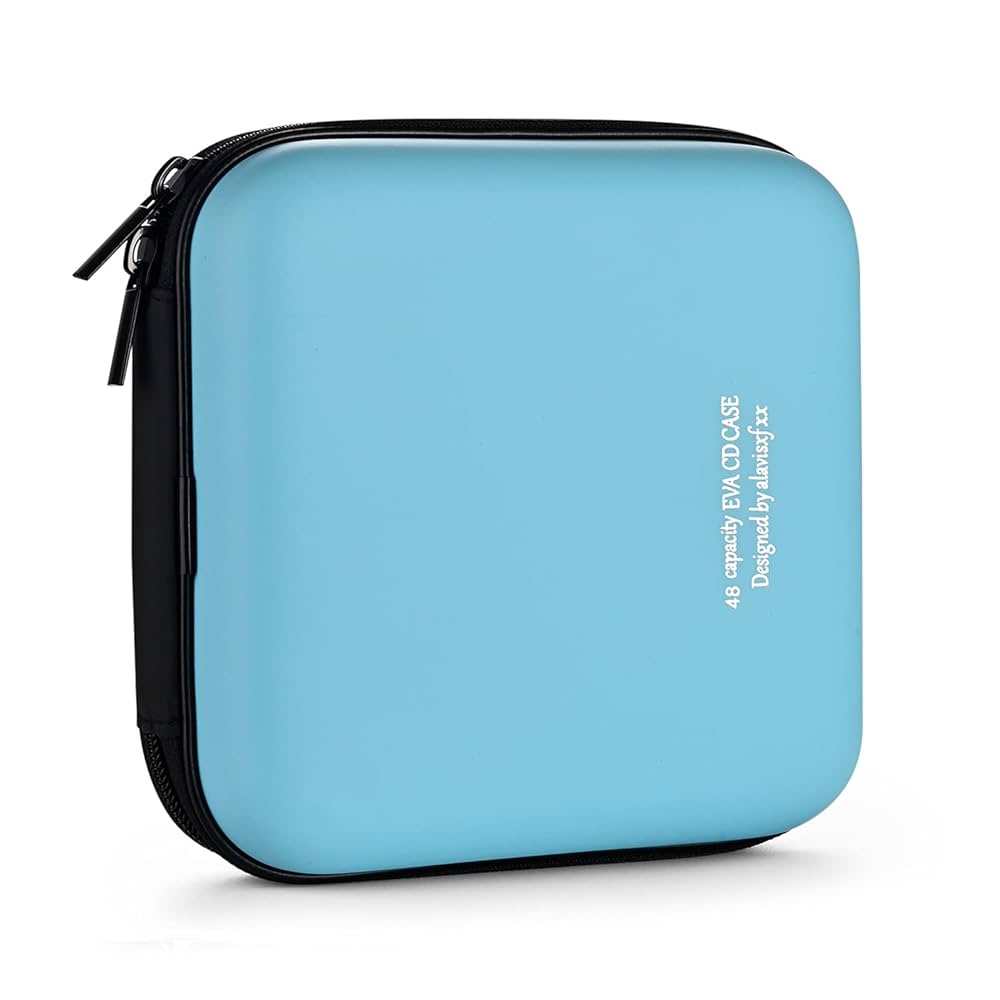 話題】LIOVODE 48枚収納 CDケースポータブルEVA blu-ray ディスク収納