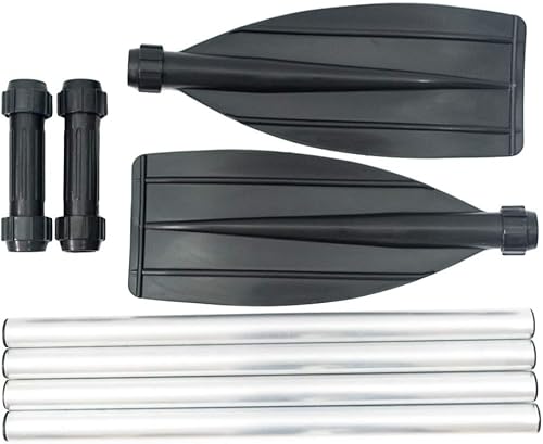 Miniatura 5 de morimoe Remos de kayak remos de aleación de aluminio desmontable flotante 1 par