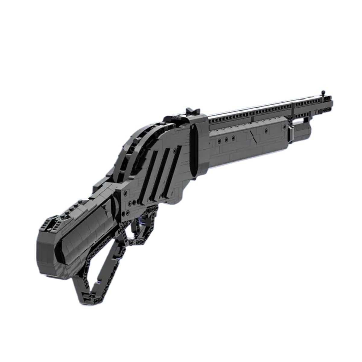 Amazon.com: Lemess M1887 Shootable Building Kit, 1200 Pieces with