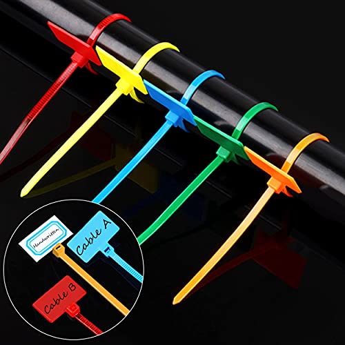 250 Pezzi Fascette Cavi Colori 150mm x 3 mm